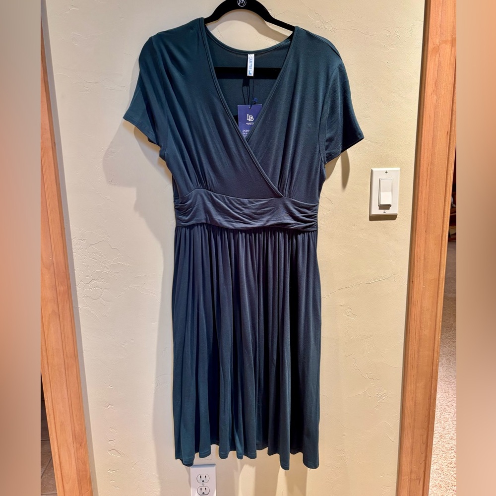 Green casual Dress